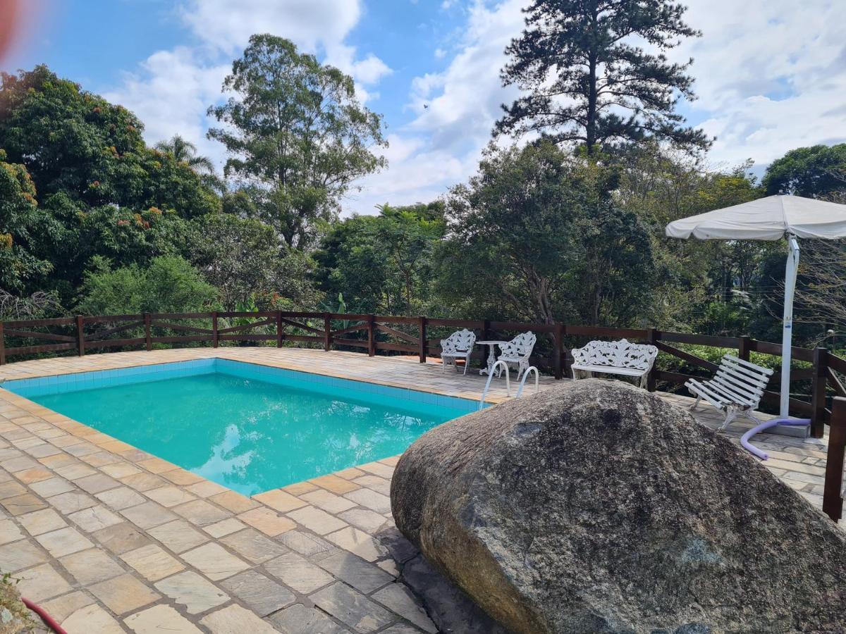 Chácara Mata Fria Com Piscina Aquecida Mairiporã Exterior foto